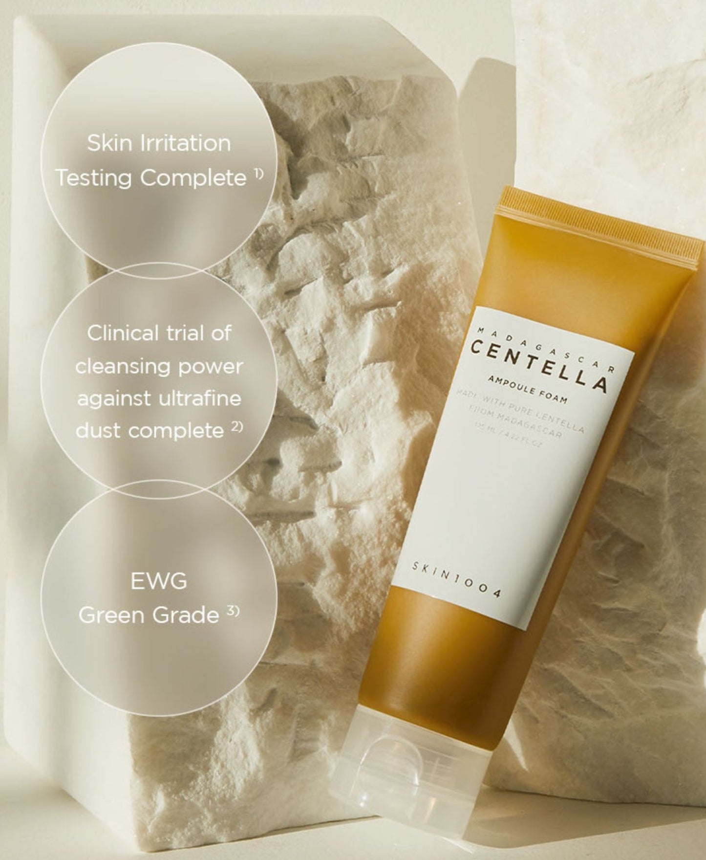 Madagascar Centella Ampoule Foam - 125ml By SKIN 1004