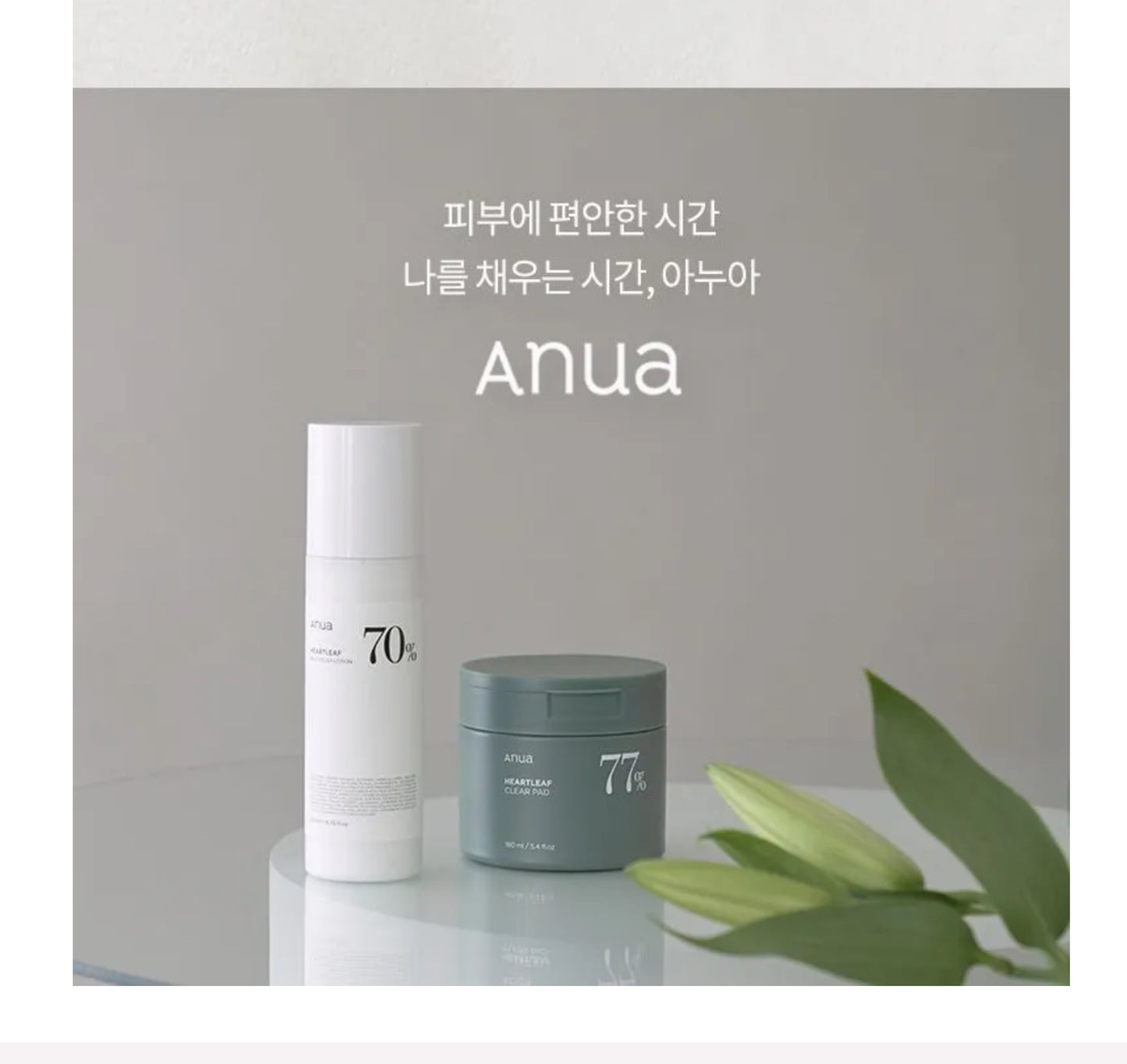 Anua - Heartleaf 77 Clear toner Pad