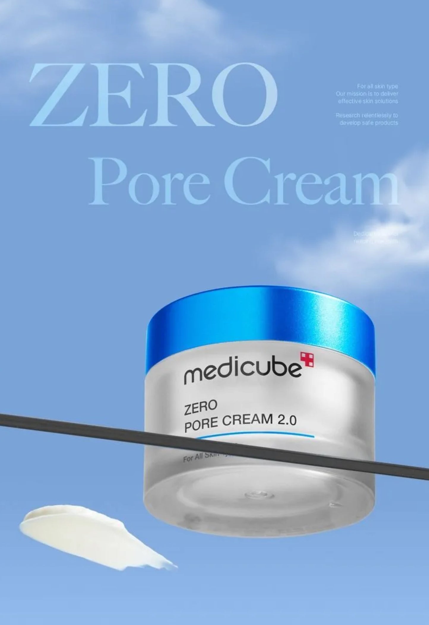 medicube - Zero Pore Cream 2.0 50ml