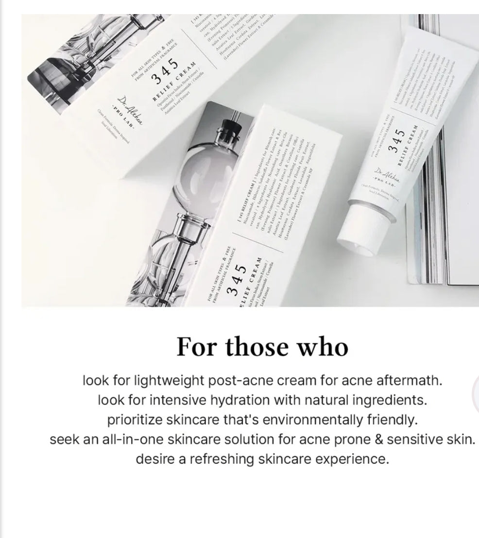 Dr. Althea - 345 Relief Cream CPNP Notified 50 ml