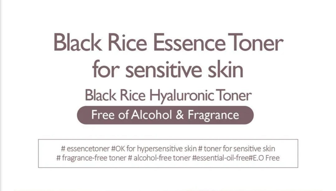 Haruharu WONDER - Black Rice Hyaluronic Toner Fragrance Free CPNP Notified 150ml