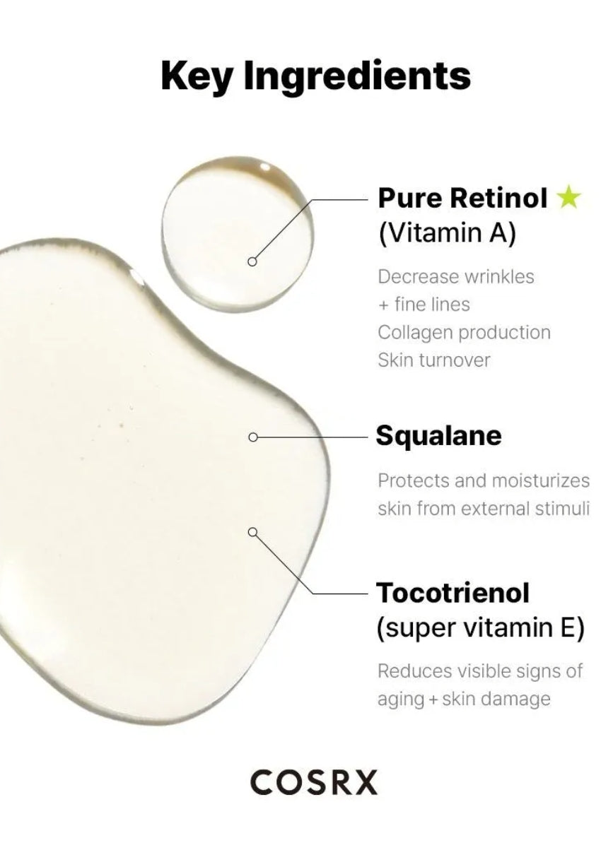COSRX - The Retinol 0.5 Oil 20ml