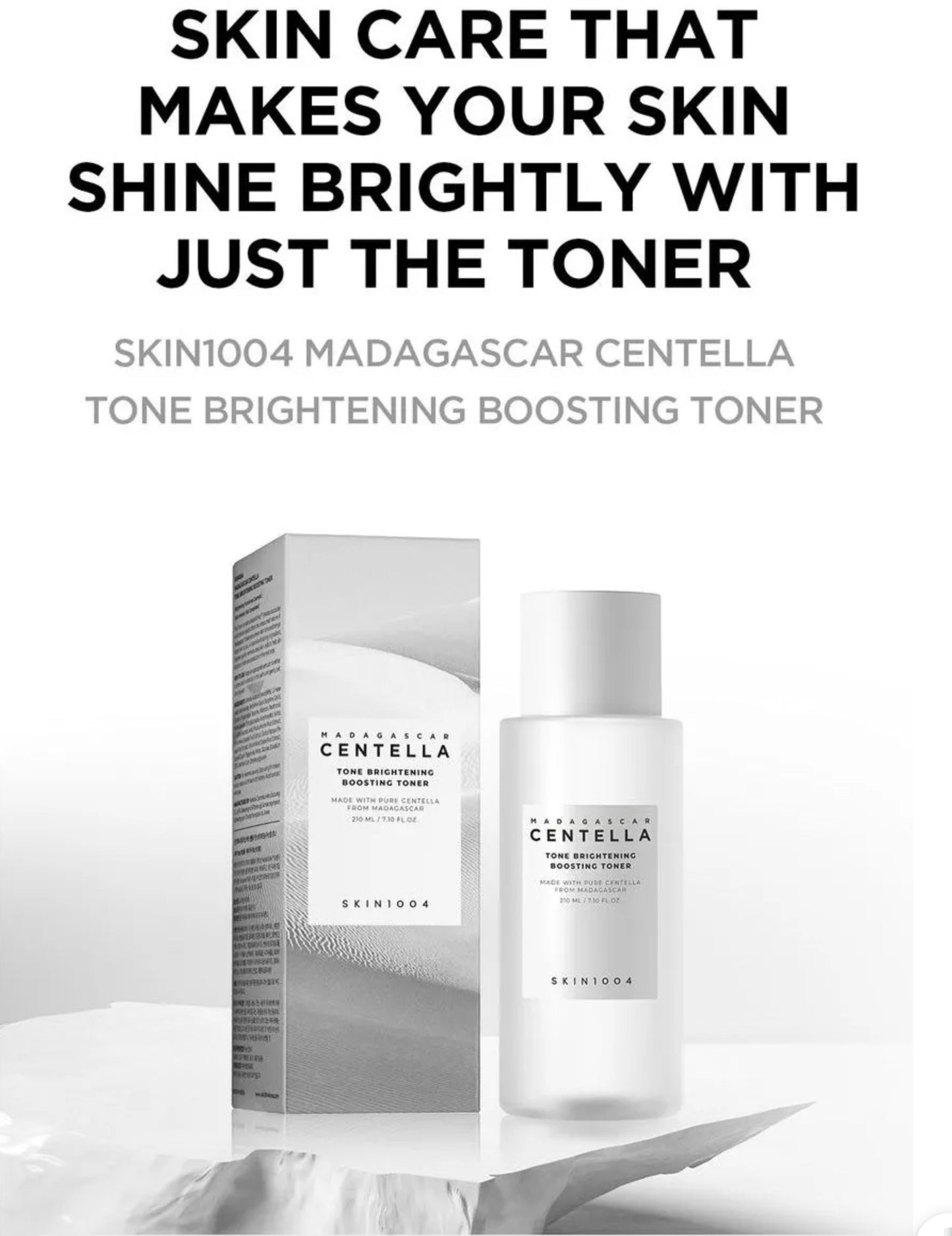 SKIN 1004 - Madagascar Centella Tone Brightening Boosting Toner 210ml