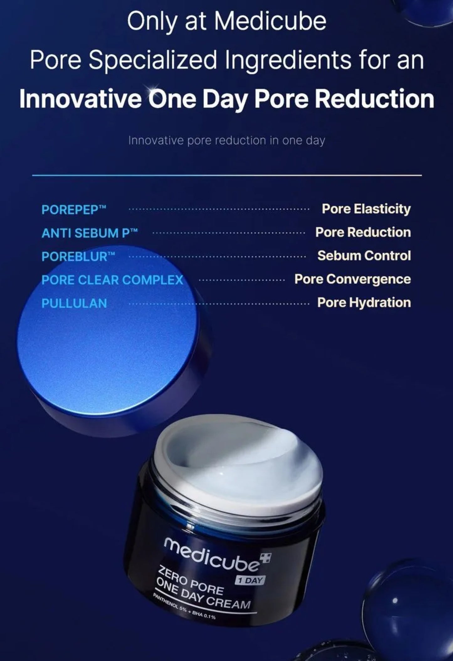 medicube - Zero Pore One Day Cream 50ml