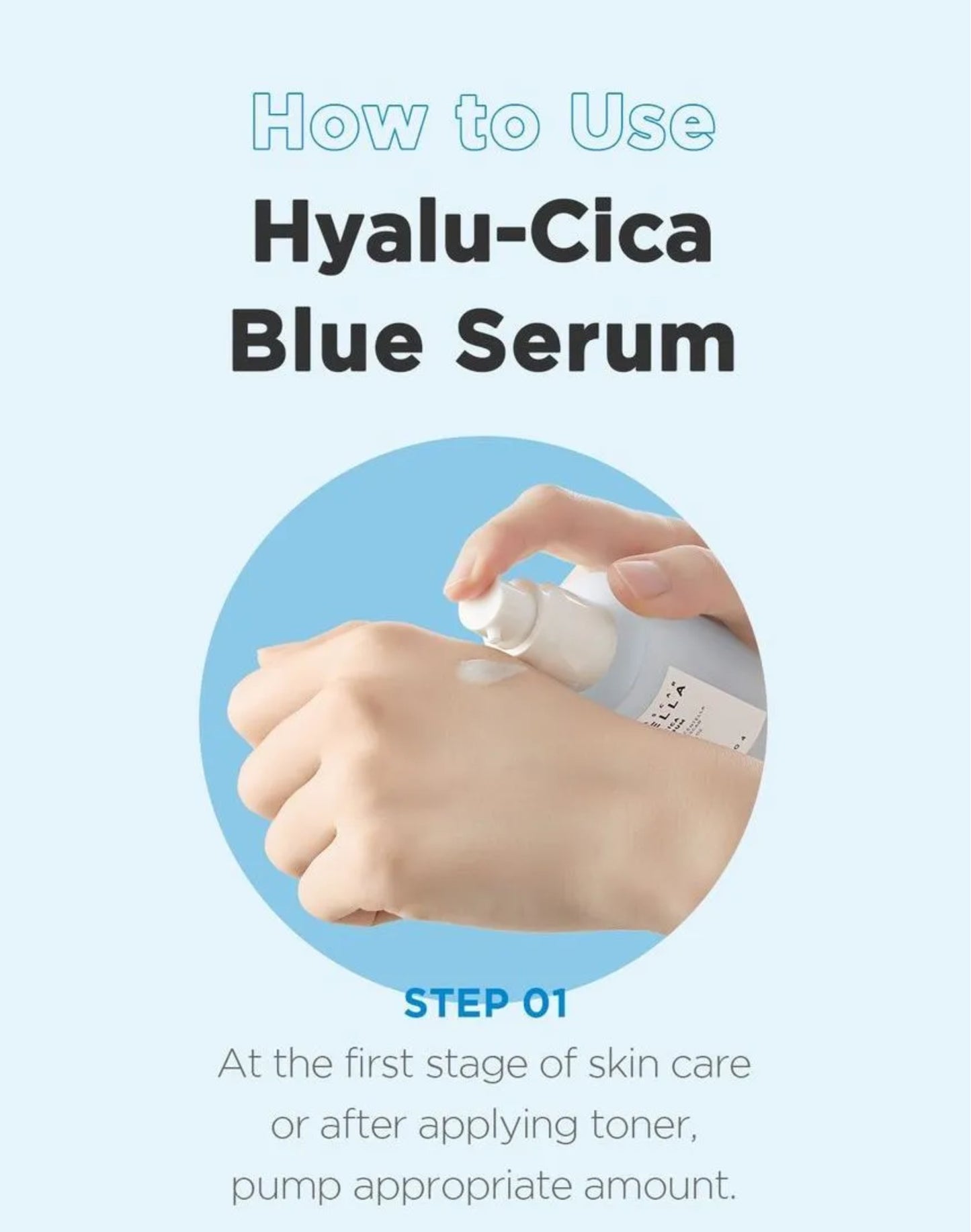 SKIN 1004 - Madagascar Centella Hyalu-Cica Blue Serum 50ml