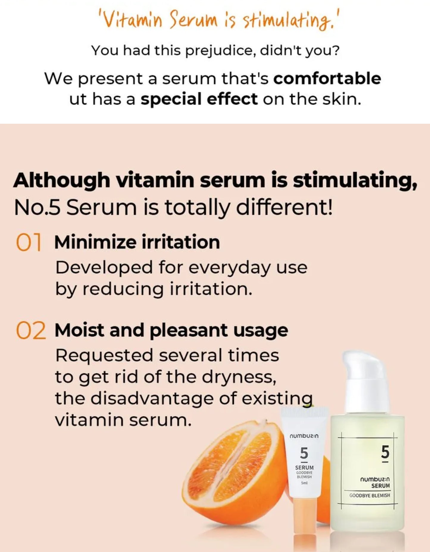 numbuzin - No. 5 Goodbye Blemish Serum 50ml