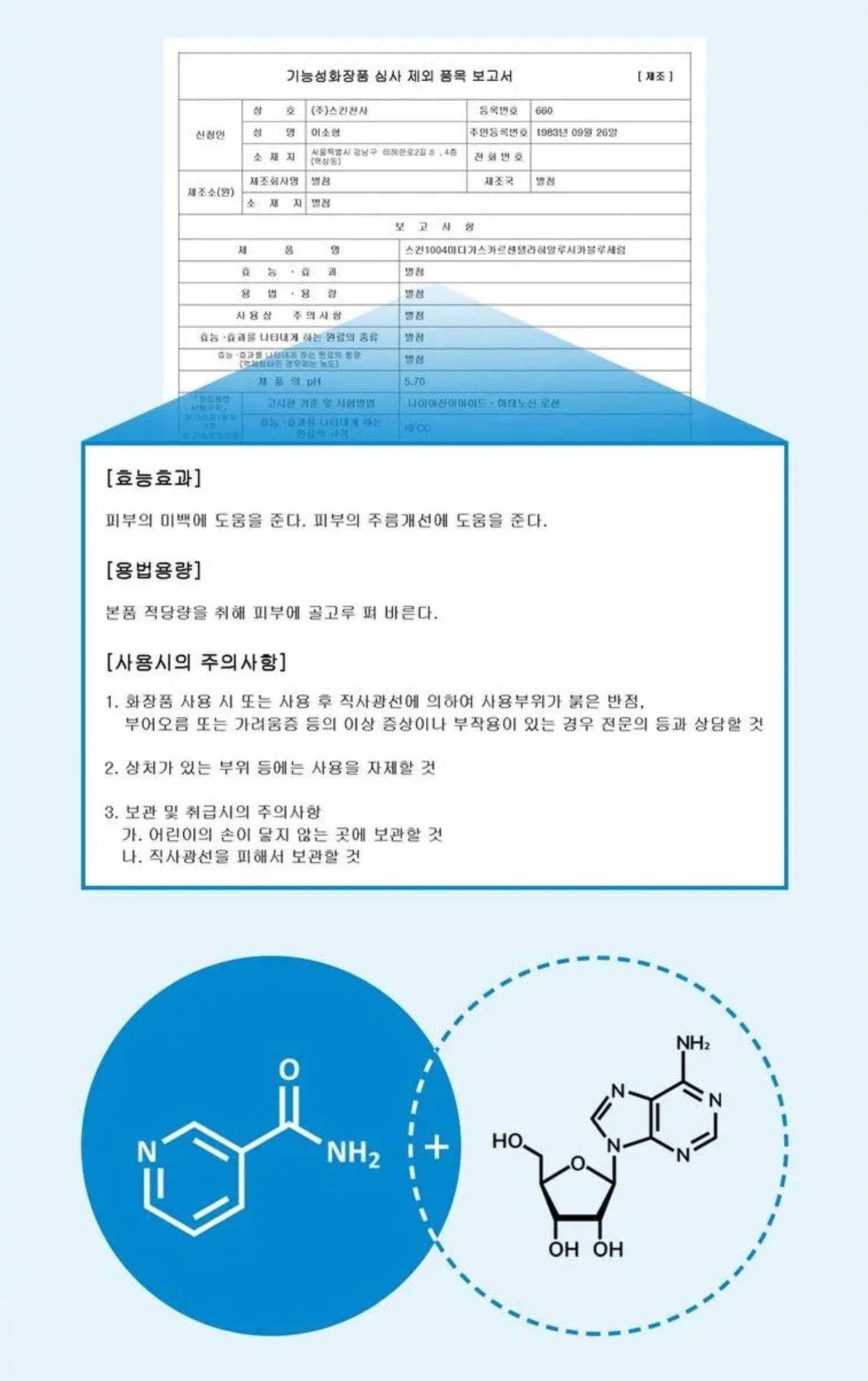 SKIN 1004 - Madagascar Centella Hyalu-Cica Blue Serum 50ml