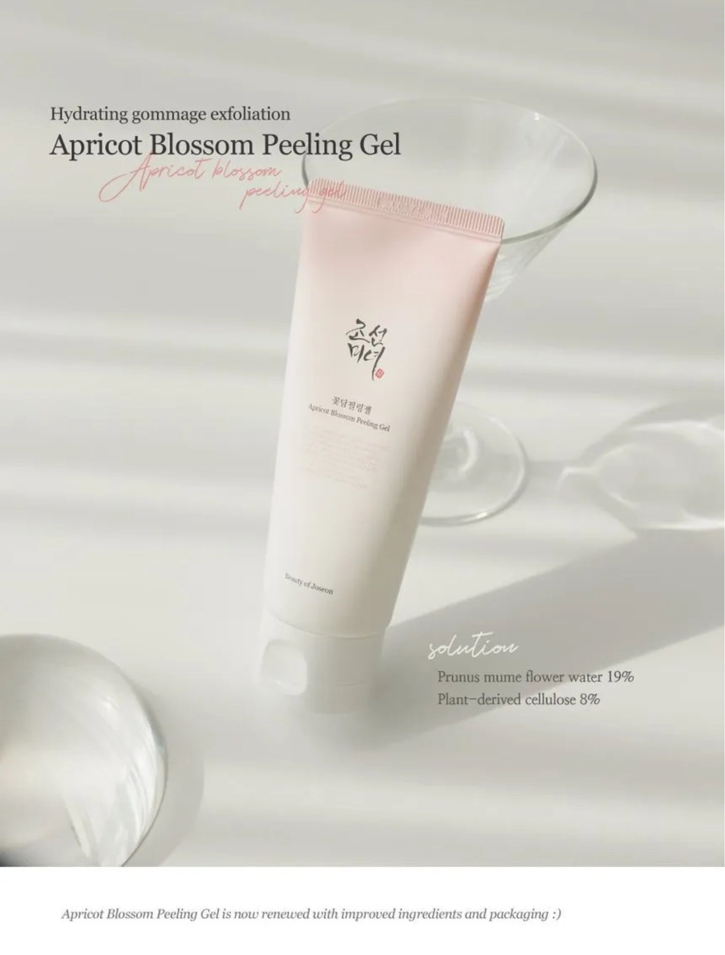 Beauty of Joseon - Gel peeling ai fiori di albicocca 100ml