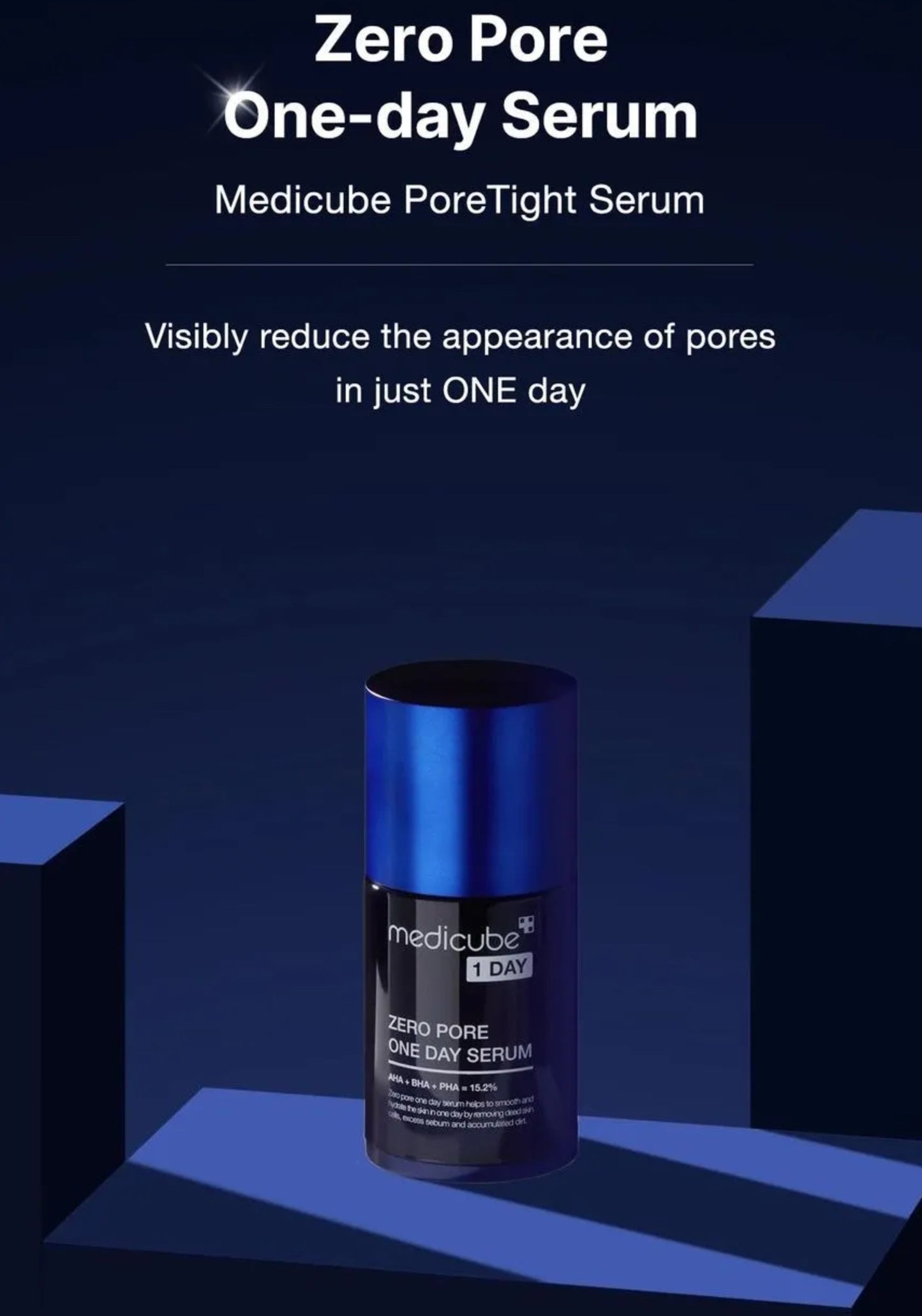 medicube - Zero Pore One Day Serum 30ml