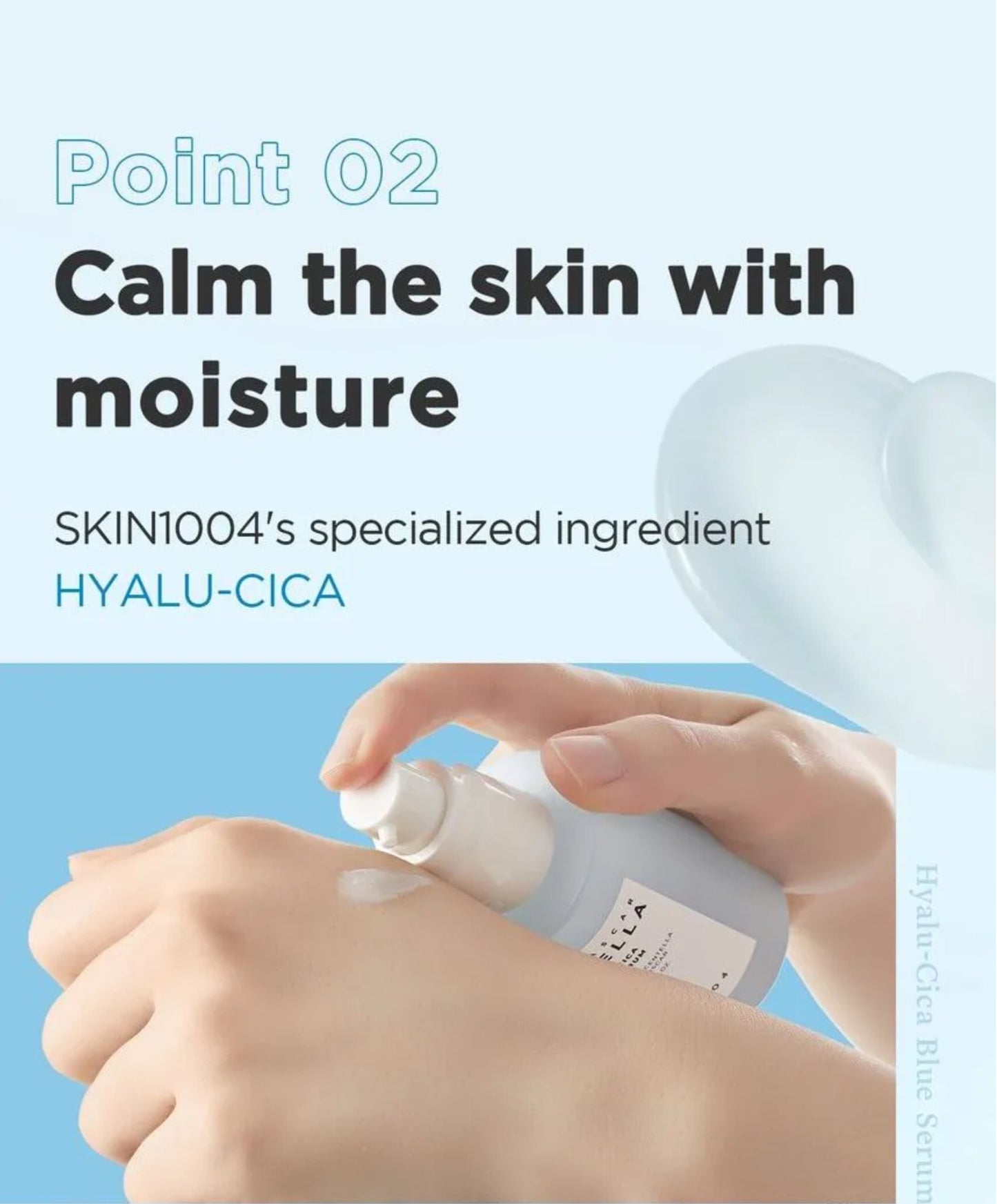 SKIN 1004 - Madagascar Centella Hyalu-Cica Blue Serum 50ml