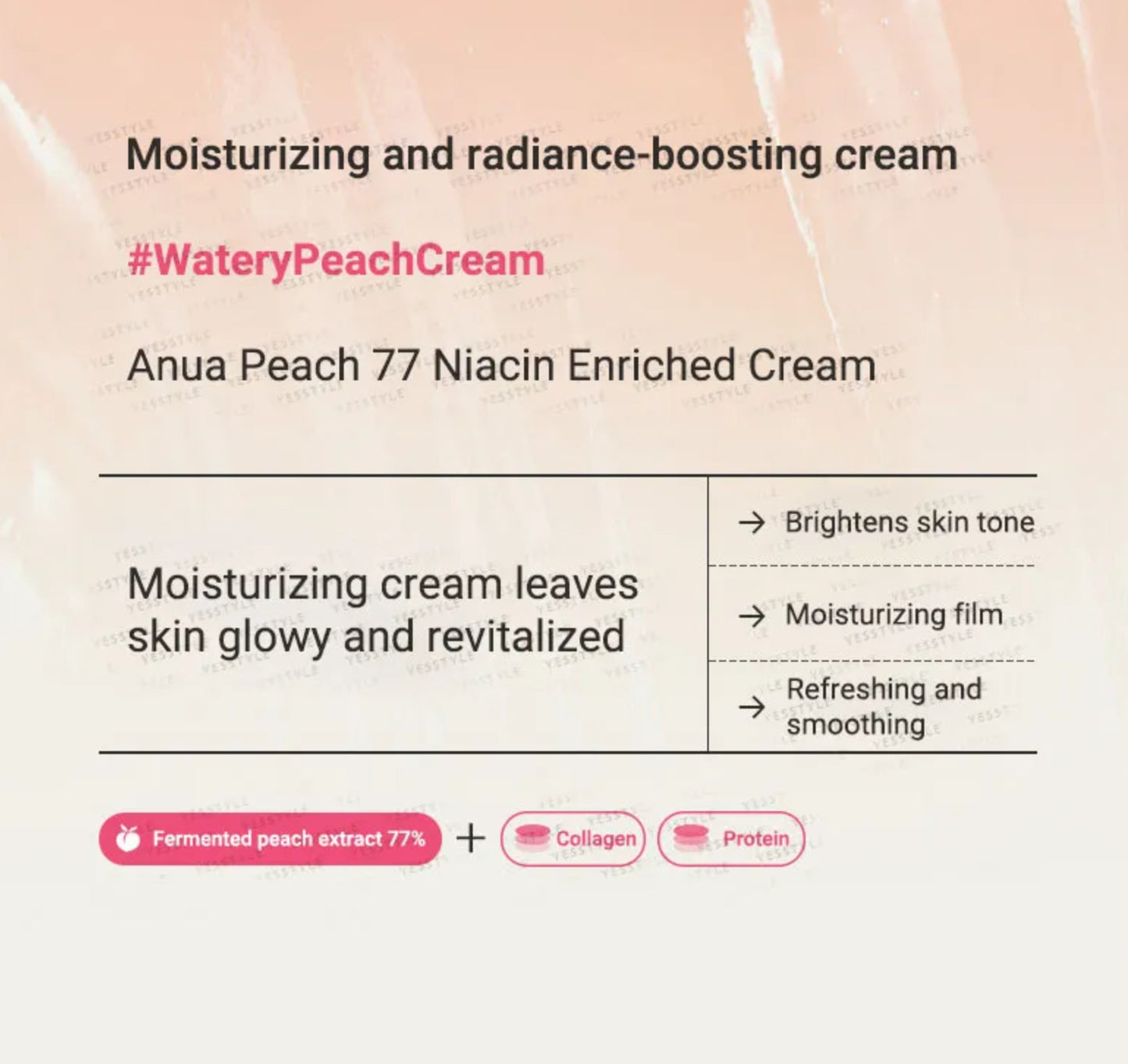 Anua - Peach 77 Niacin Enriched Cream 50ml