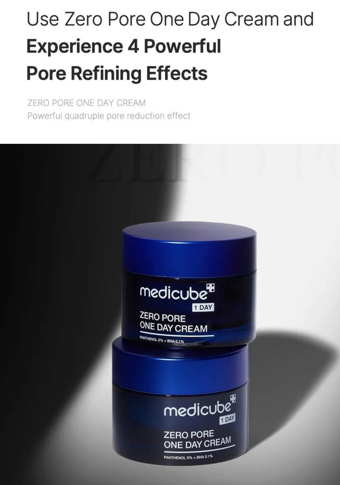 medicube - Zero Pore One Day Cream 50ml