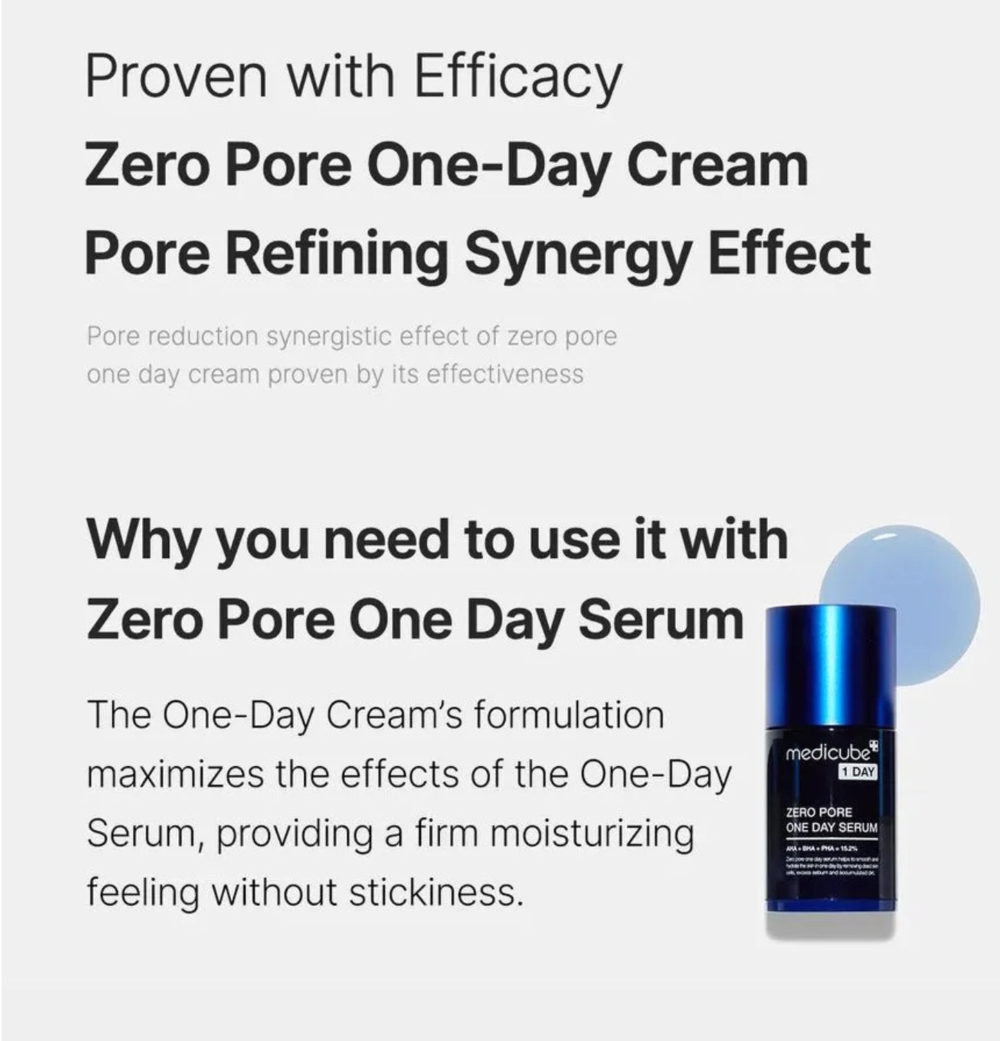 medicube - Zero Pore One Day Cream 50ml