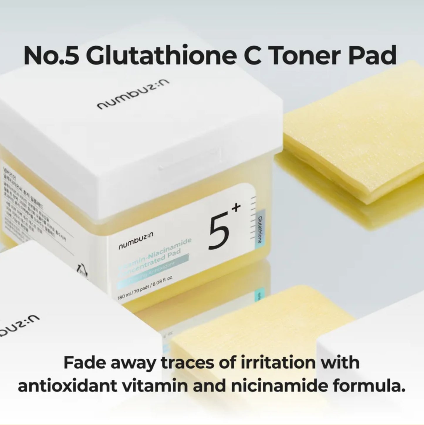 numbuzin - No.5 Vitamin-Niacinamide Concentrated Pad 70pads