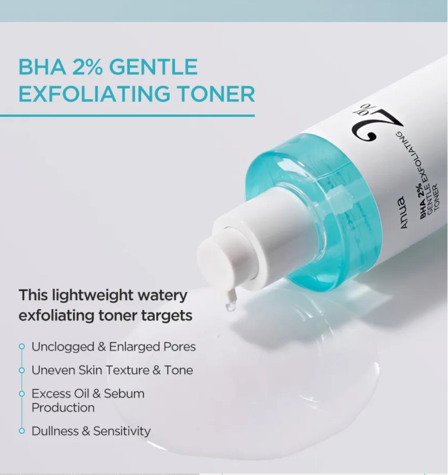 Anua - BHA 2% Gentle Exfoliating Toner 150ml