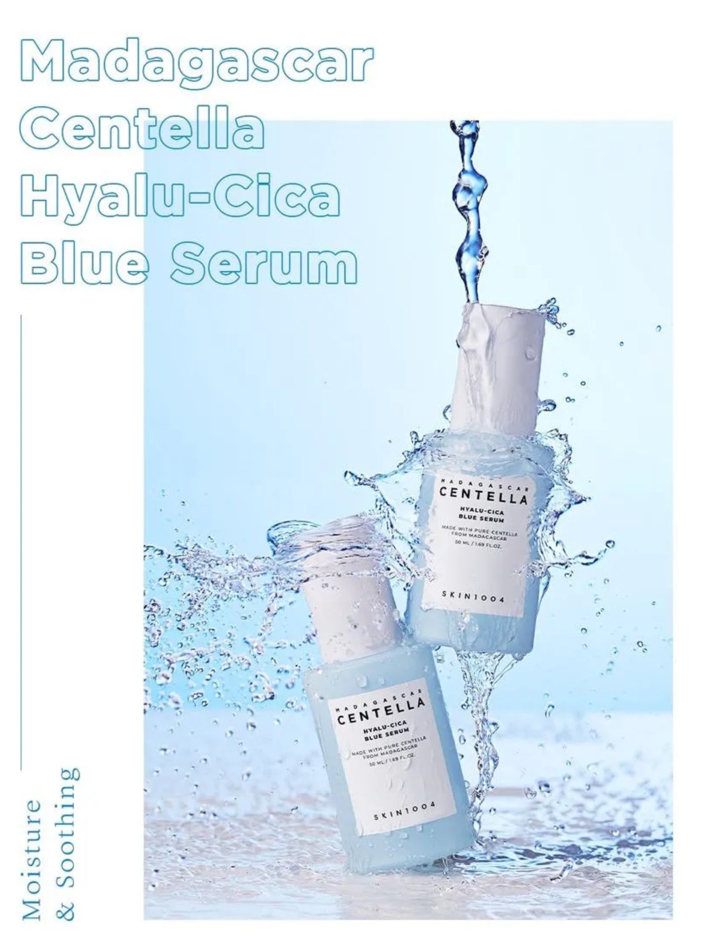 SKIN 1004 - Madagascar Centella Hyalu-Cica Blue Serum 50ml