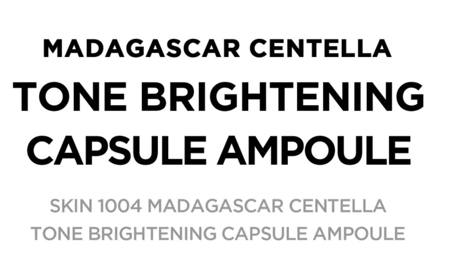 SKIN 1004 - Madagascar Centella Tone Brightening Capsule Ampoule 100ml