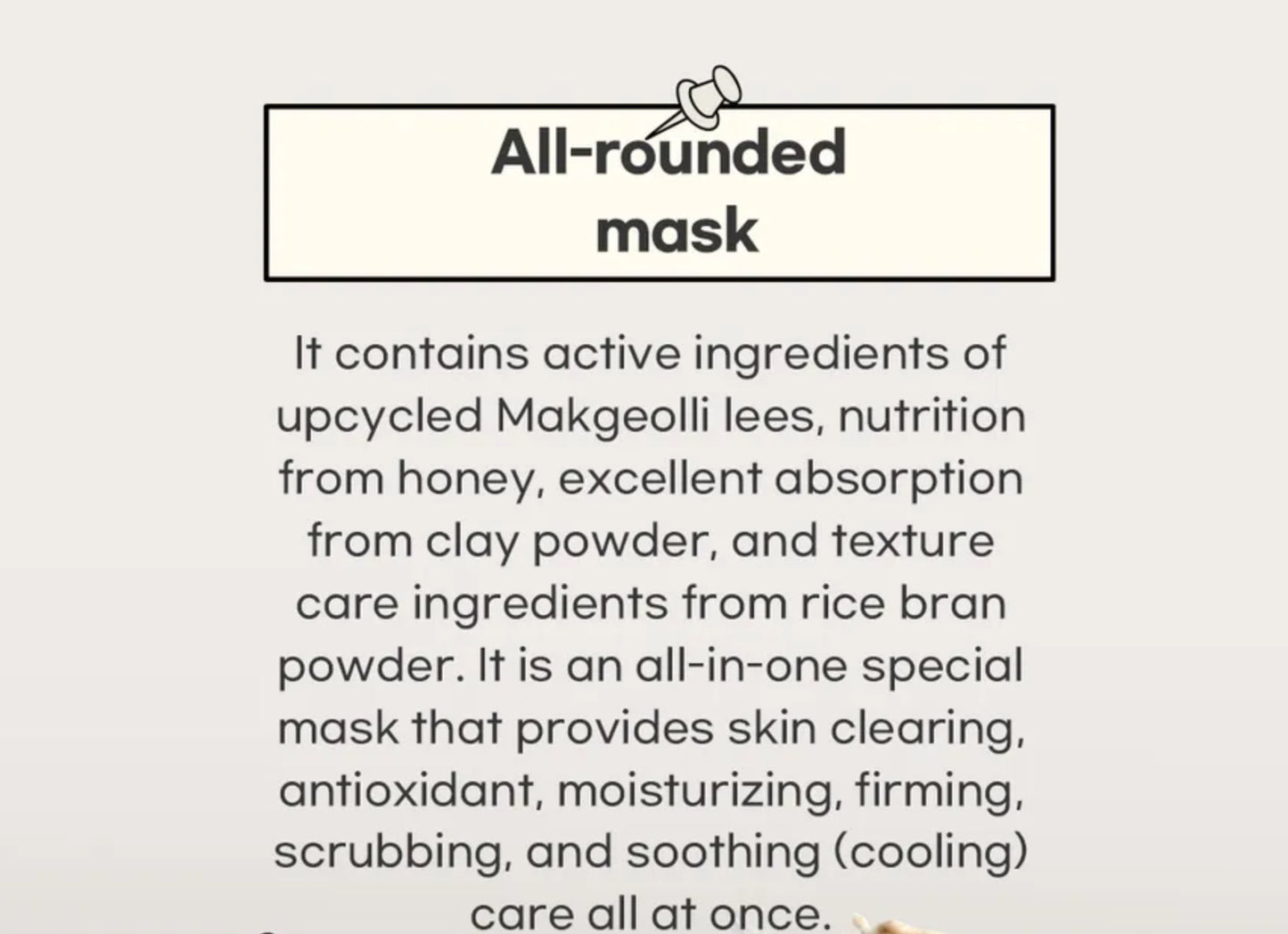 Beauty of Joseon - Ground Rice and Honey Glow Mask 150ml