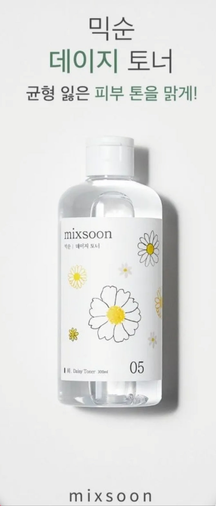 Mixsoon toner Daisy 300ml