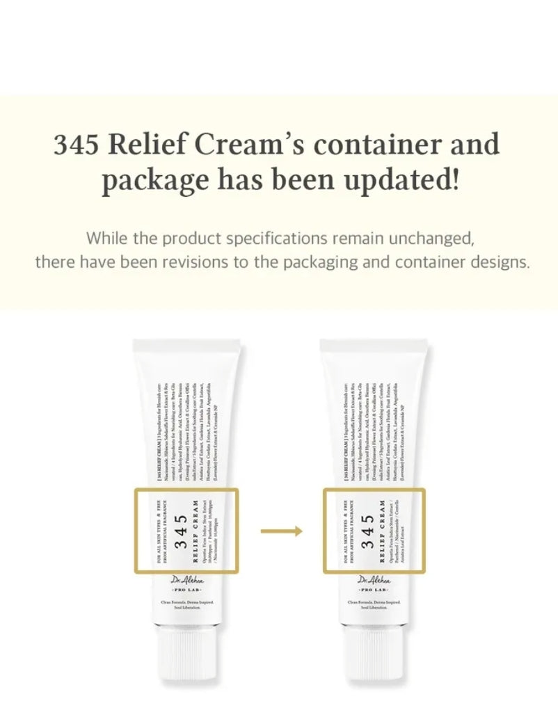 Dr. Althea - 345 Relief Cream  CPNP Notified 50 ml