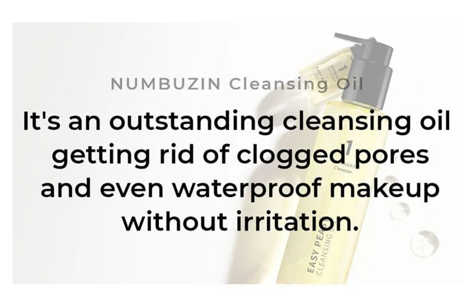 numbuzin - No. 1 Easy Peasy Cleansing Oil 200ml