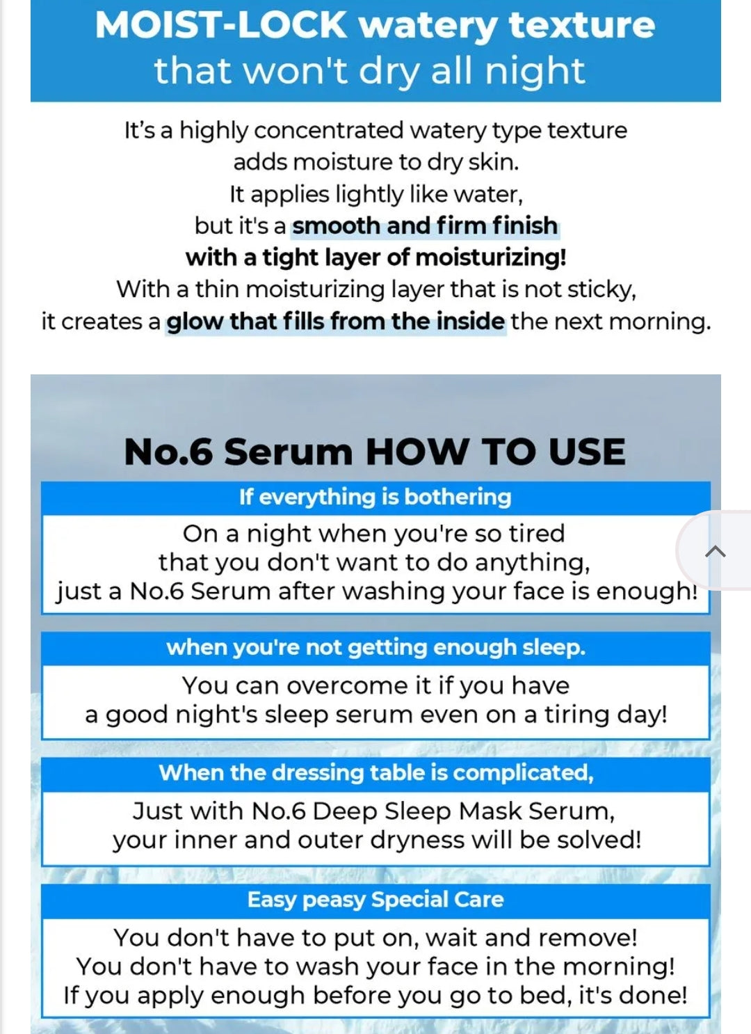 numbuzin - No. 6 Deep Sleep Mask Serum 50ml