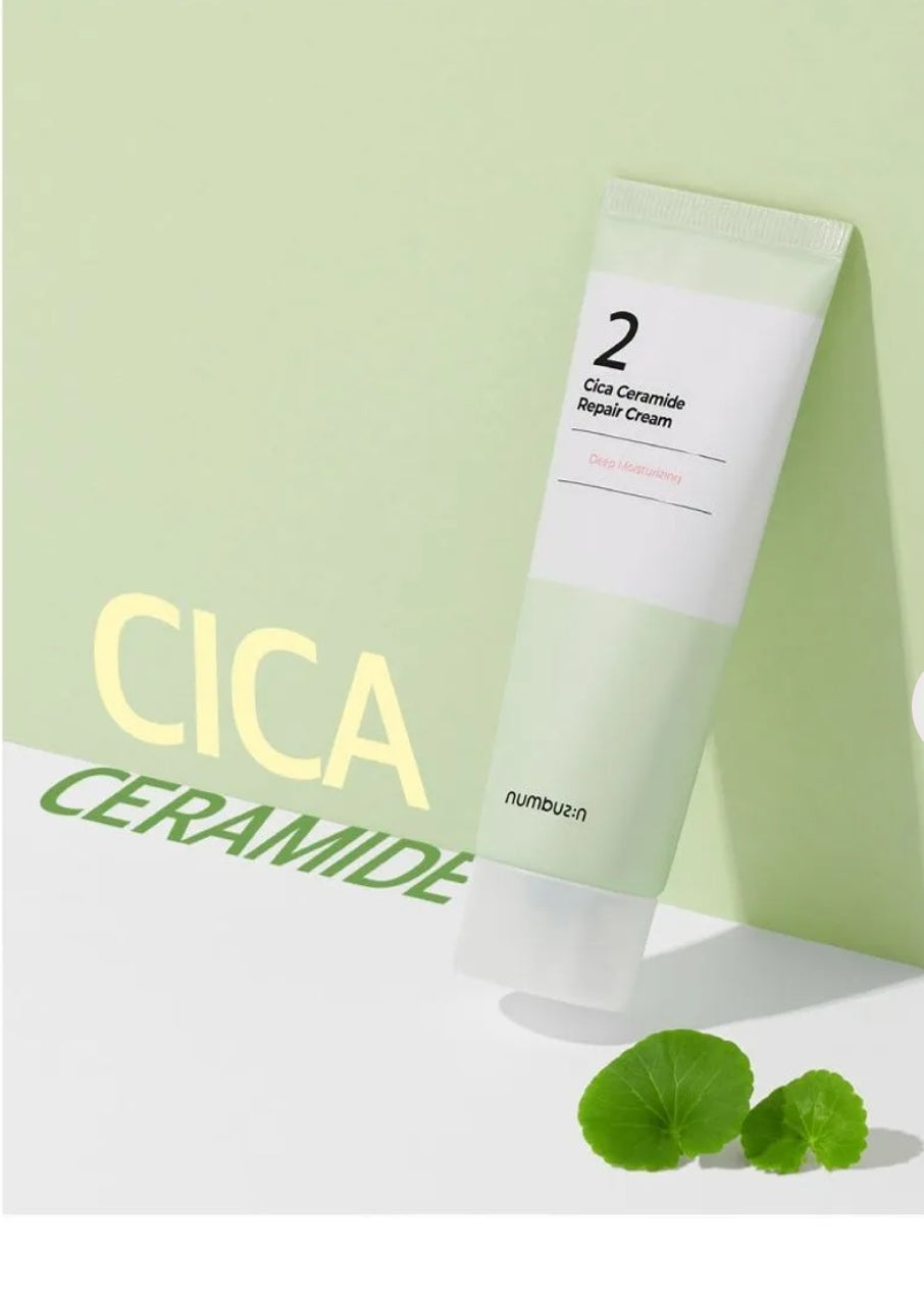 numbuzin - No.2 Cica Ceramide Repair Cream 60ml