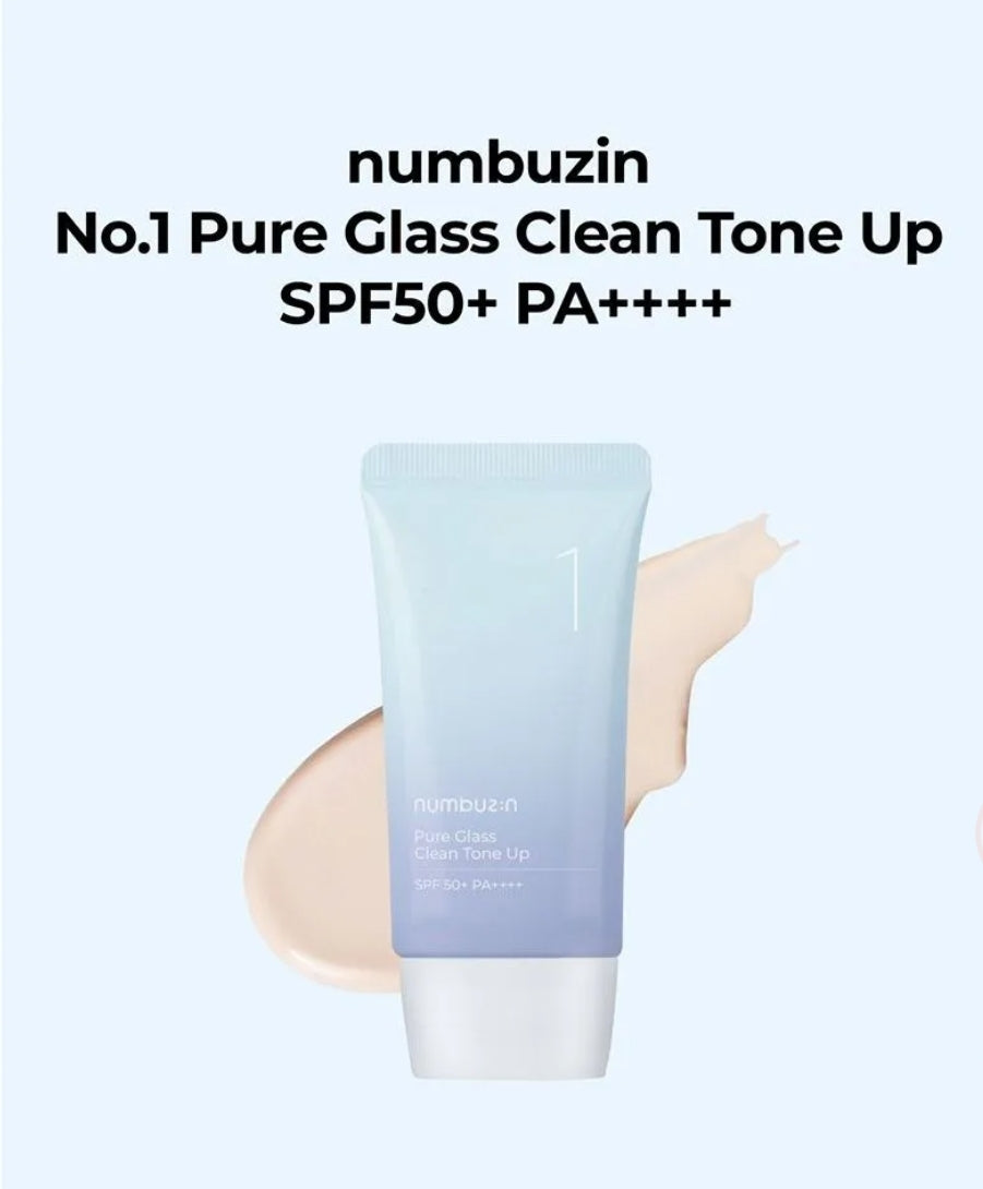 numbuzin - No.1 Pure Glass Clean Tone Up 50ml