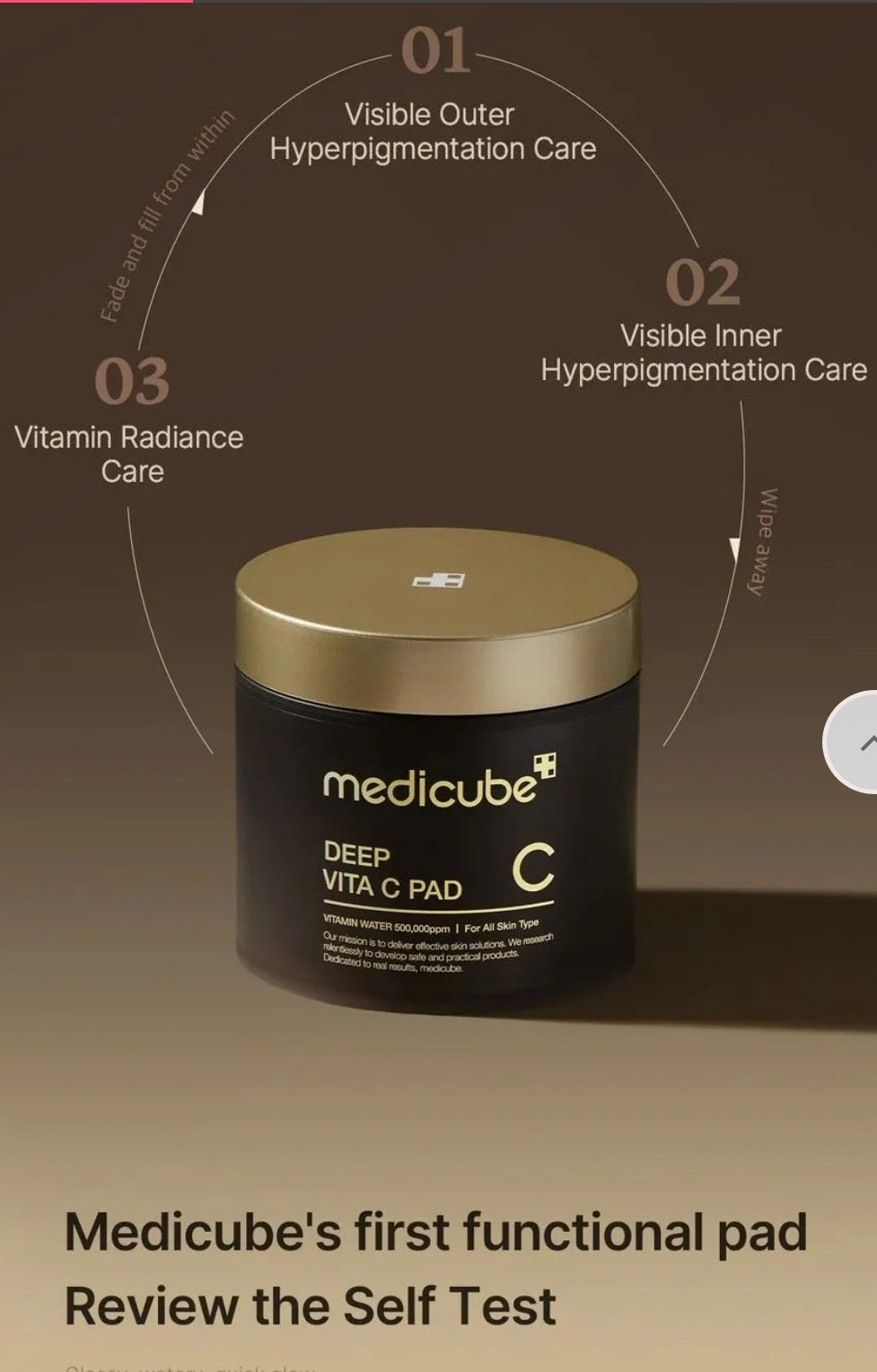 medicube - Deep Vita C Pad 70 pads