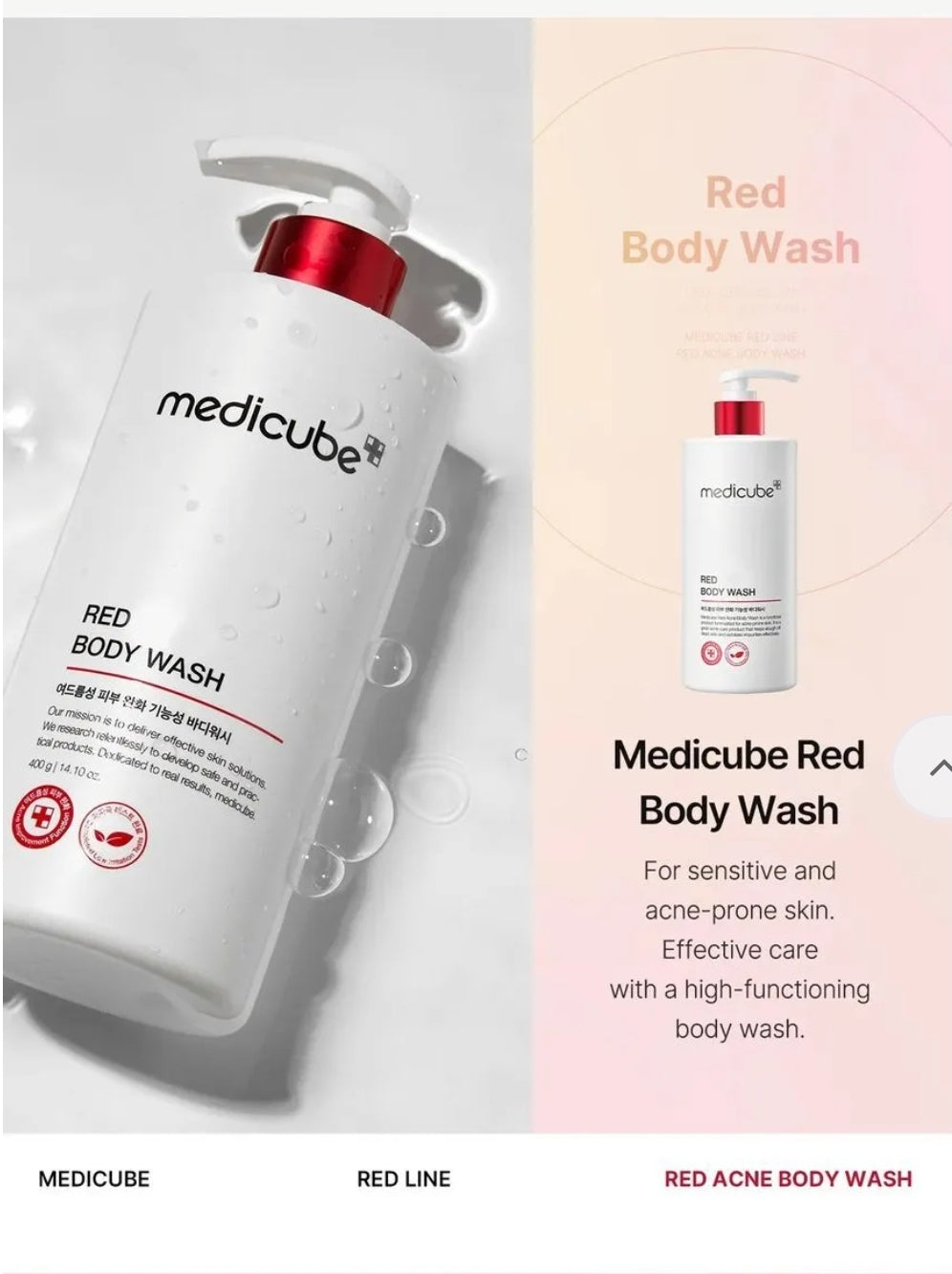 medicube - Red Body Wash 400g