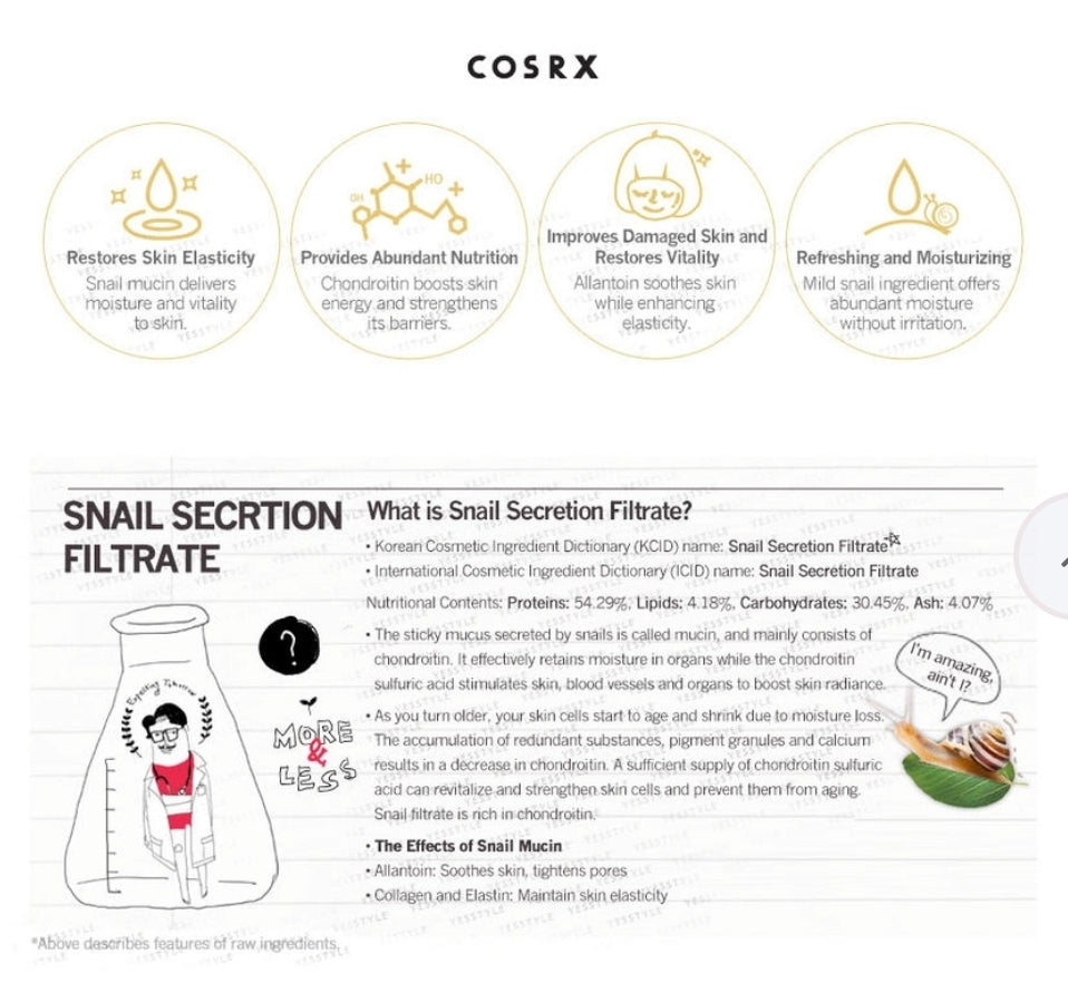 COSRX - Advanced Snail 96 Mucin Power Essence 100ml