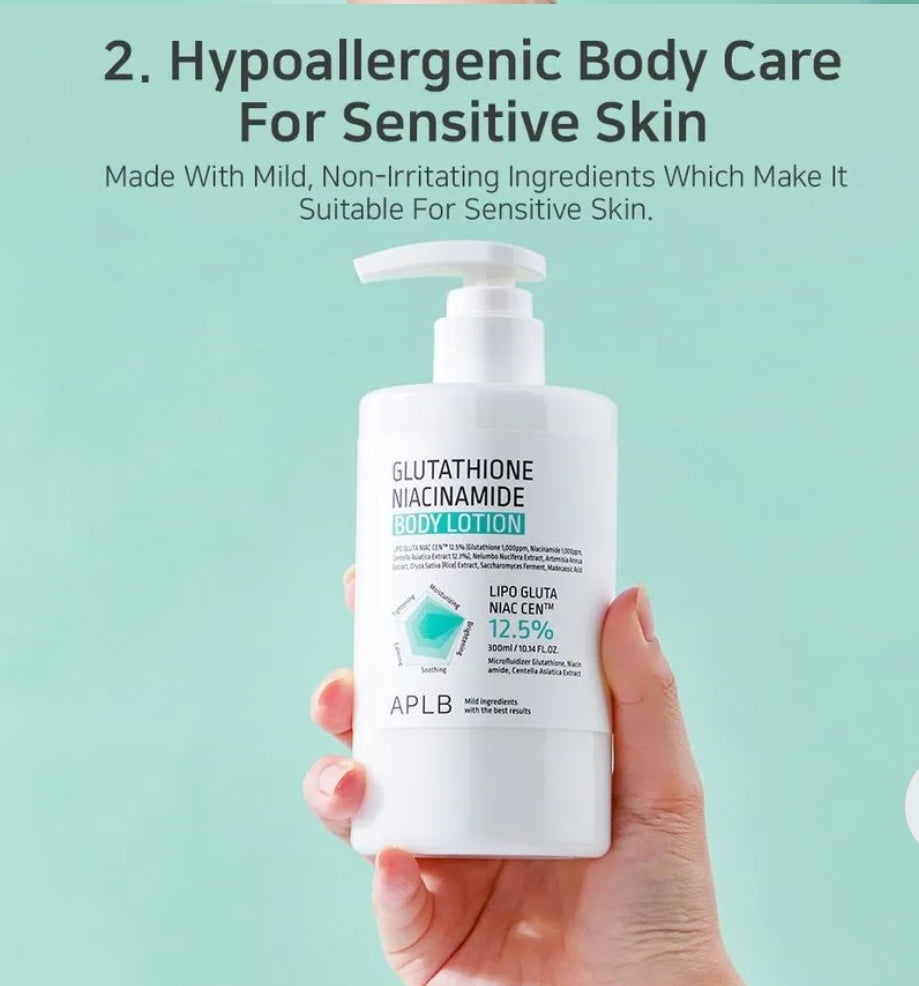 APLB - Glutathione Niacinamide Body Lotion 300ml