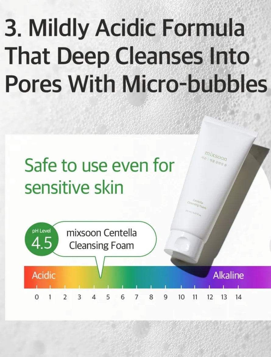 mixsoon - Centella Cleansing Foam 150ml