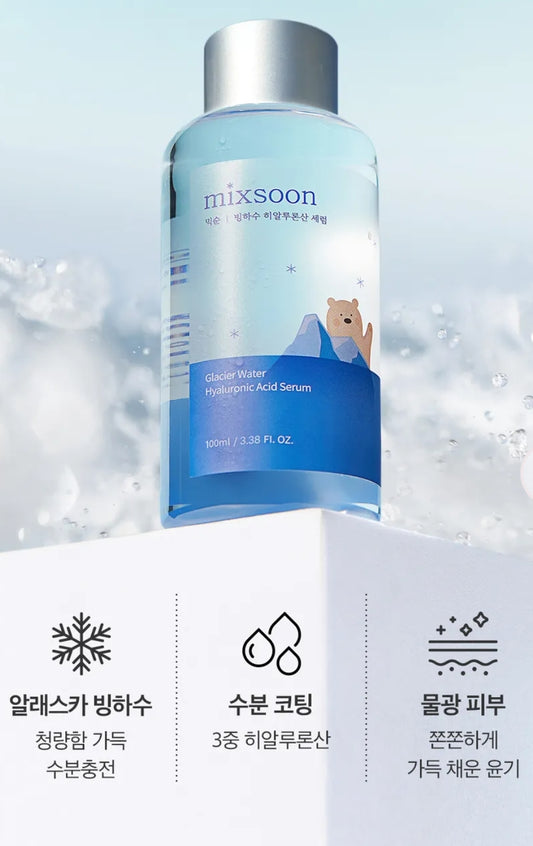 mixsoon - Glacier Water Hyaluronic Acid Serum mini - 100ml