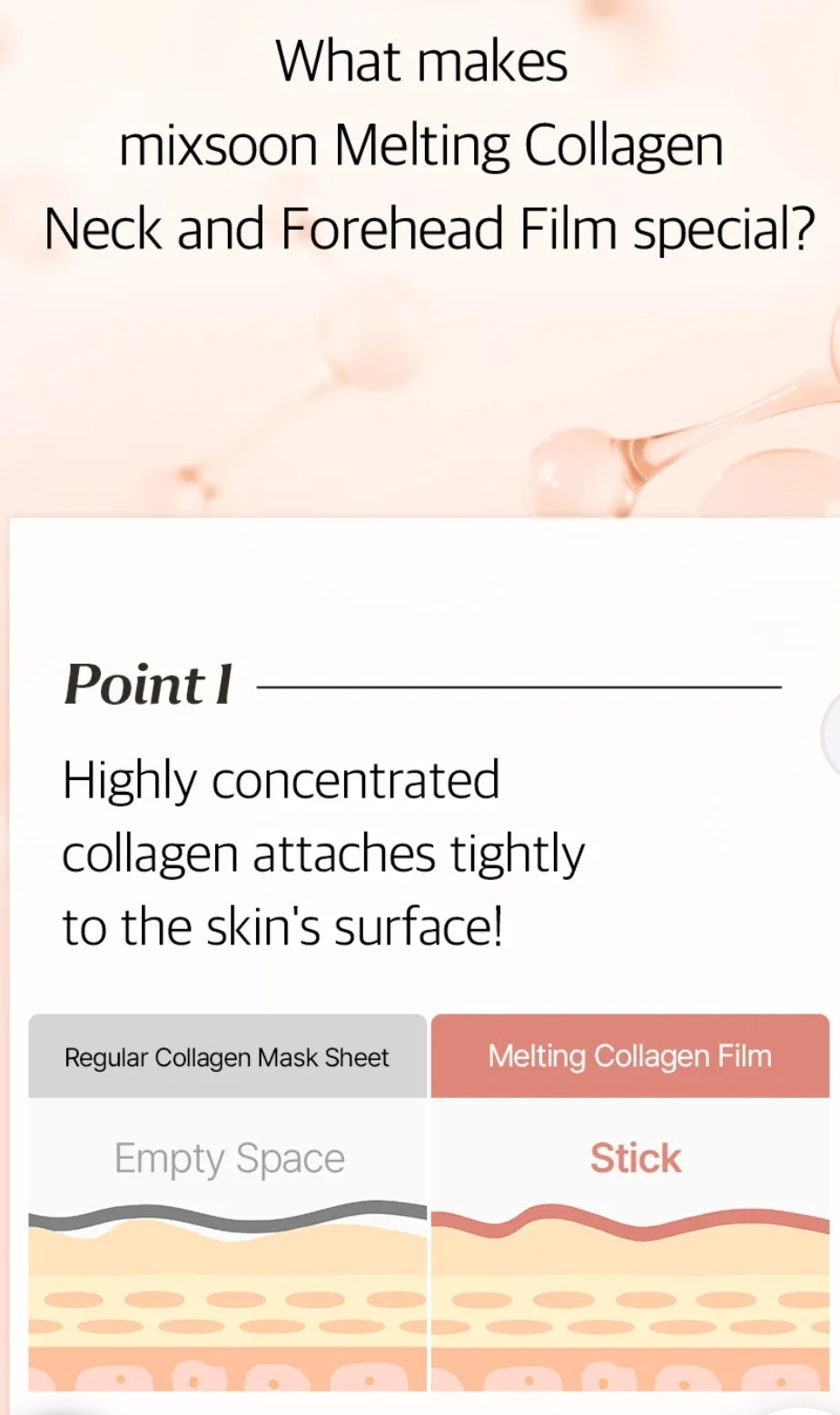 mixsoon - Melting Collagen Neck & Forehead Film 5 patches