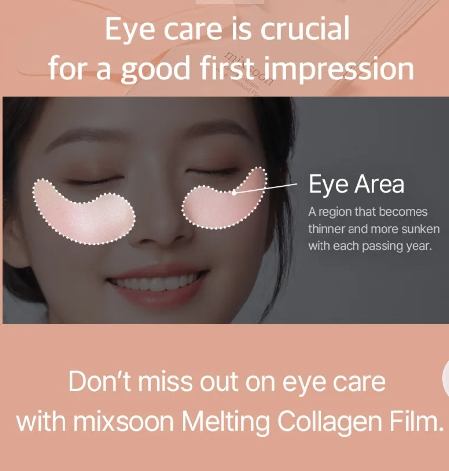 mixsoon - Melting Collagen Neck & Forehead Film 5 patches