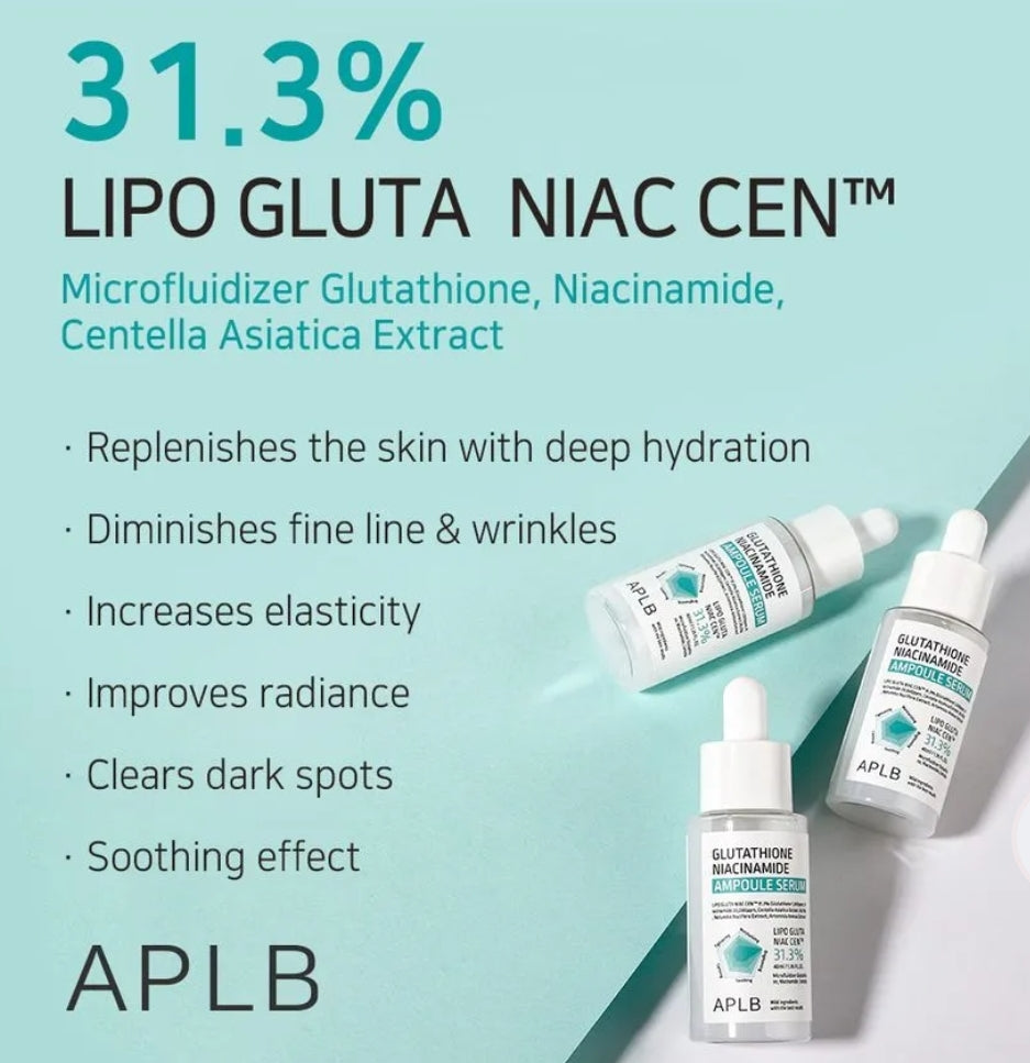 APLB - Glutathione Niacinamide Ampoule Serum 40ml