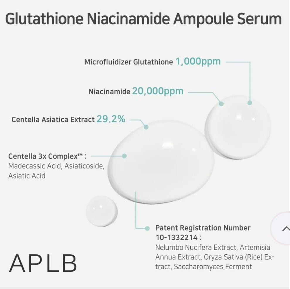 APLB - Glutathione Niacinamide Ampoule Serum 40ml