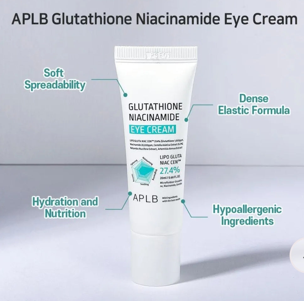 APLB - Glutathione Niacinamide Eye Cream 20ml