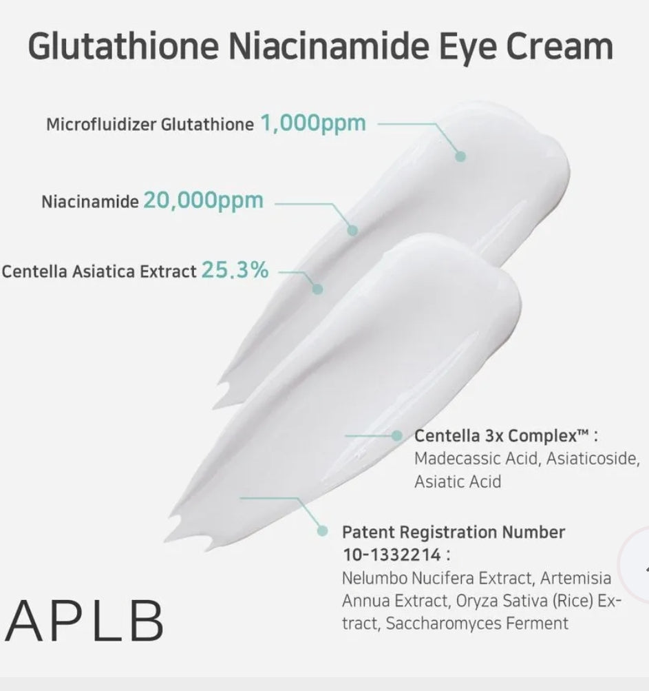 APLB - Glutathione Niacinamide Eye Cream 20ml