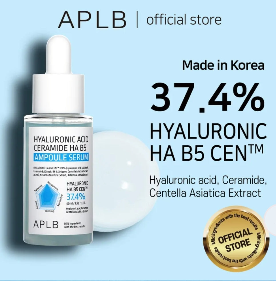 APLB - Hyaluronic Acid Ceramide HA B5 Ampoule Serum 40ml